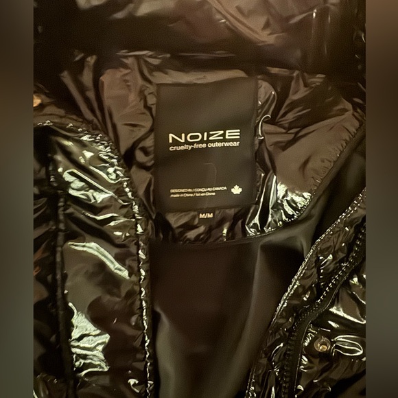 Noize black puffer jacket - Picture 2 of 5